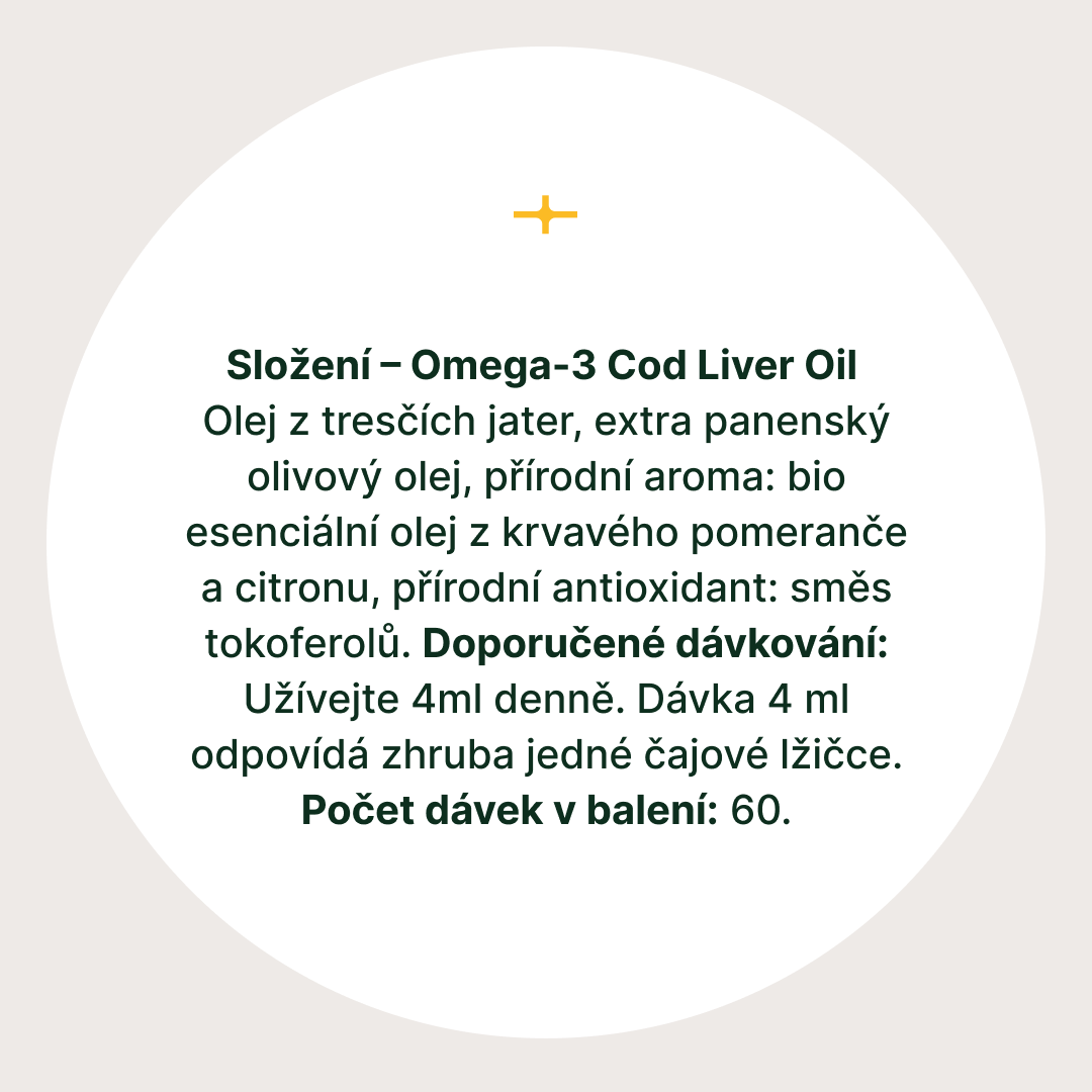 Omega 3 Cod Liver Oil - Obrázek 6