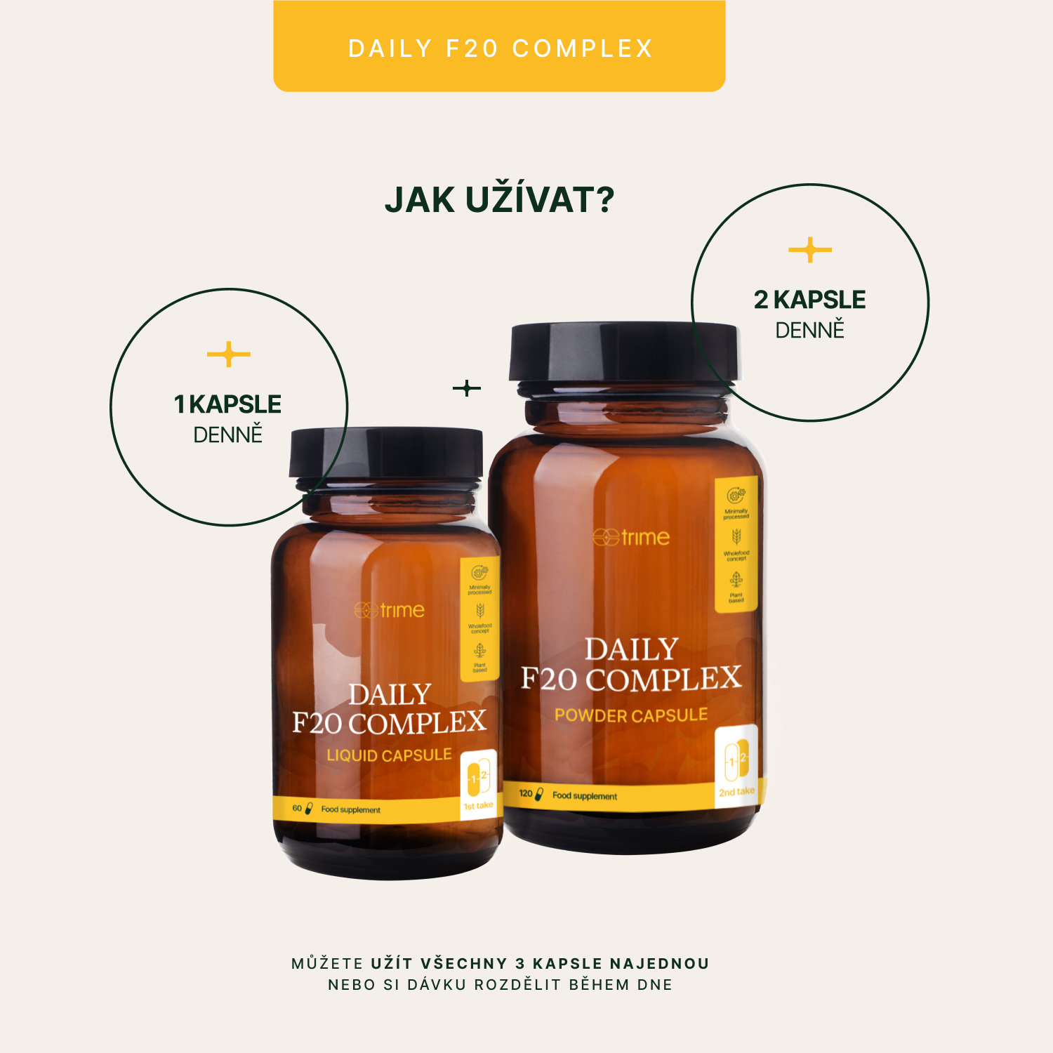 Multivitamín Daily F20 Complex - Obrázek 2